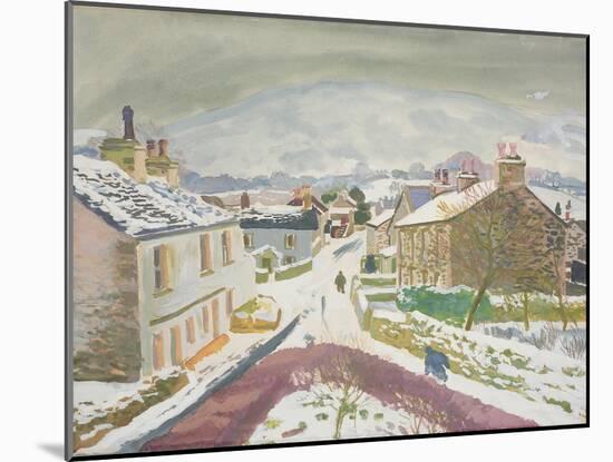 Barbon in the Snow, 1952-Stephen Harris-Mounted Giclee Print