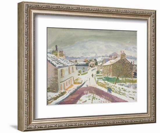 Barbon in the Snow, 1952-Stephen Harris-Framed Giclee Print