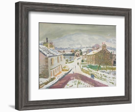 Barbon in the Snow, 1952-Stephen Harris-Framed Giclee Print