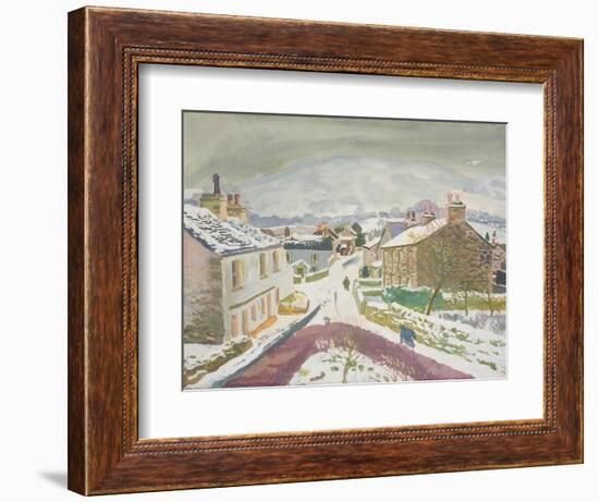 Barbon in the Snow, 1952-Stephen Harris-Framed Giclee Print