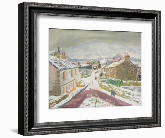 Barbon in the Snow, 1952-Stephen Harris-Framed Giclee Print