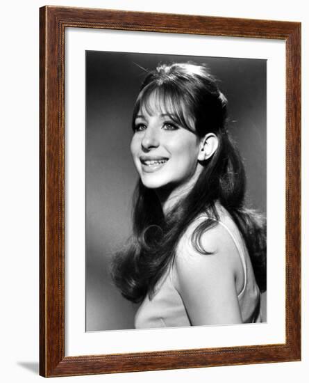 Barbra Streisand, Early 1960s--Framed Photo