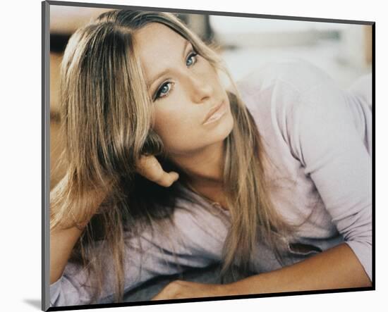 Barbra Streisand-null-Mounted Photo