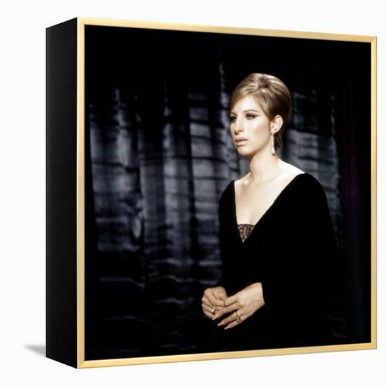 Barbra Streisand-null-Framed Stretched Canvas