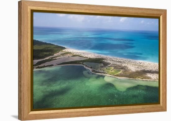 Barbuda, Antigua and Barbuda, Leeward Islands, West Indies-Roberto Moiola-Framed Premier Image Canvas