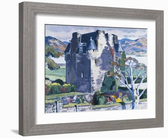 Barcaldine Castle, Argyll, c. 1928-Francis Campbell Boileau Cadell-Framed Giclee Print