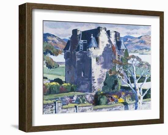 Barcaldine Castle, Argyll, c. 1928-Francis Campbell Boileau Cadell-Framed Giclee Print