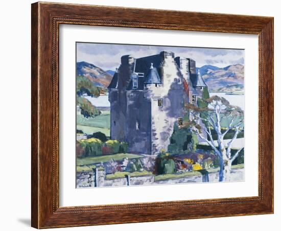 Barcaldine Castle, Argyll, c. 1928-Francis Campbell Boileau Cadell-Framed Giclee Print