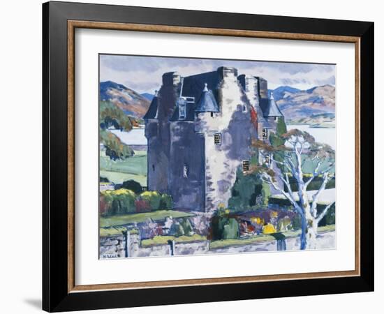 Barcaldine Castle, Argyll, c. 1928-Francis Campbell Boileau Cadell-Framed Giclee Print