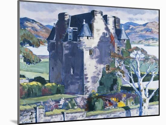 Barcaldine Castle, Argyll, c. 1928-Francis Campbell Boileau Cadell-Mounted Giclee Print