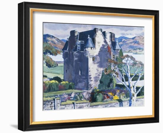 Barcaldine Castle, Argyll, c. 1928-Francis Campbell Boileau Cadell-Framed Giclee Print