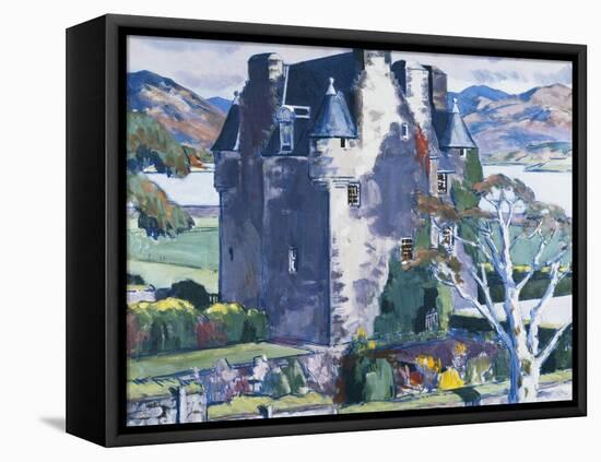 Barcaldine Castle, Argyll-Francis Campbell Cadell-Framed Premier Image Canvas