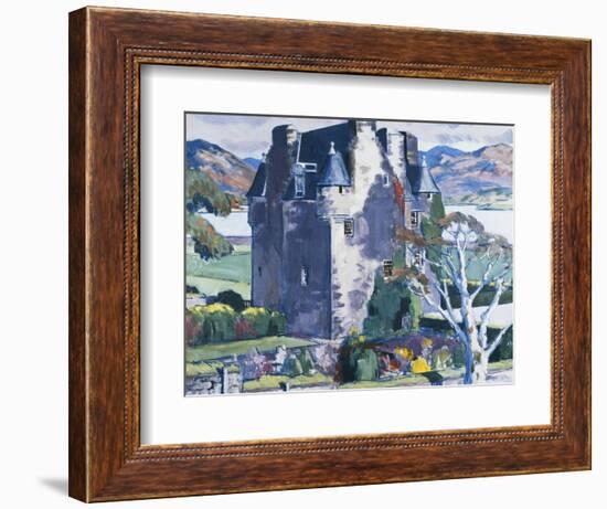 Barcaldine Castle, Argyll-Francis Campbell Cadell-Framed Giclee Print