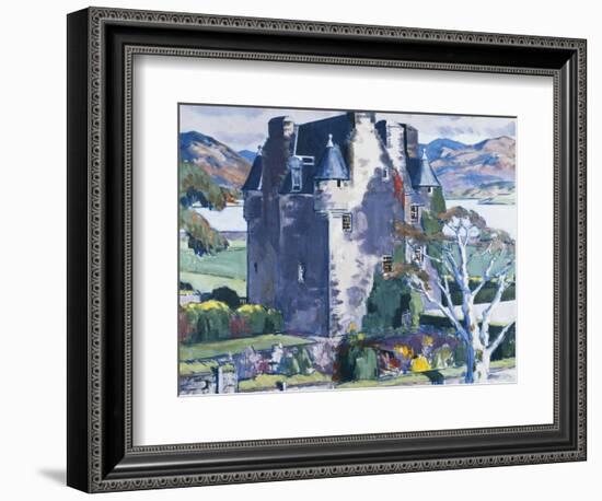 Barcaldine Castle, Argyll-Francis Campbell Cadell-Framed Giclee Print