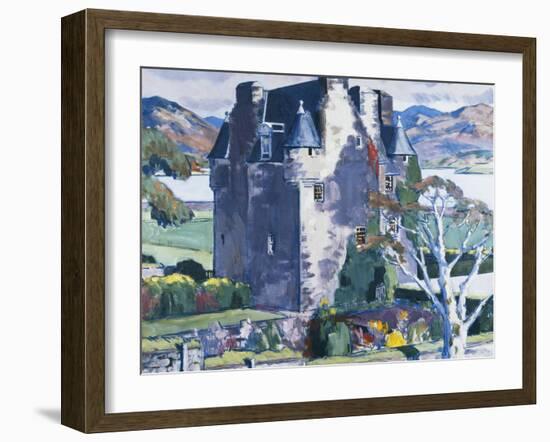 Barcaldine Castle, Argyll-Francis Campbell Cadell-Framed Giclee Print