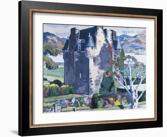 Barcaldine Castle, Argyll-Francis Campbell Cadell-Framed Giclee Print