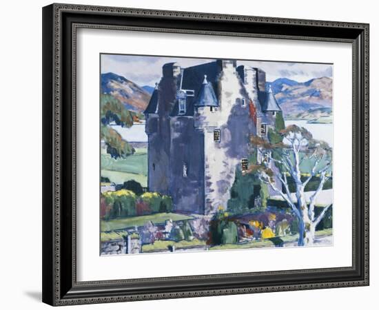 Barcaldine Castle, Argyll-Francis Campbell Cadell-Framed Giclee Print