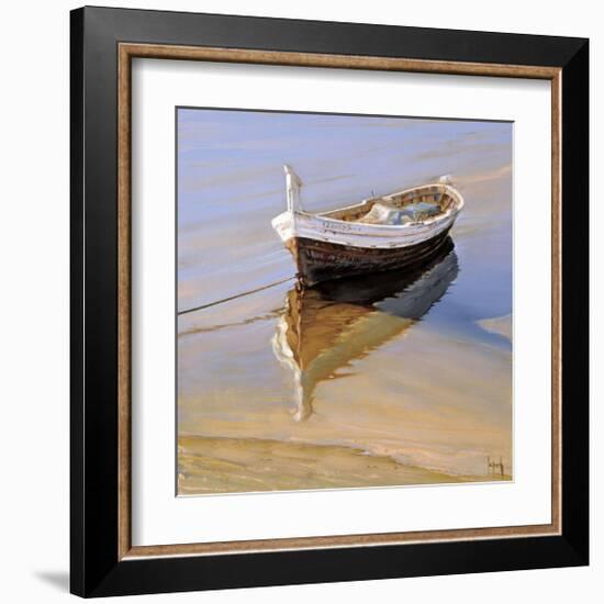 Barcas Descansando-Jaume Laporta-Framed Giclee Print