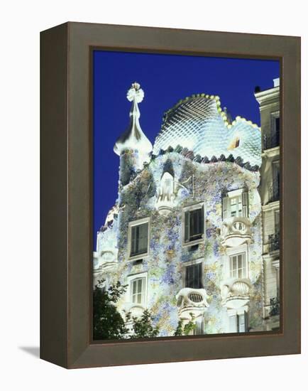 Barcelona, Casa Batllo, Spain-Steve Vidler-Framed Premier Image Canvas