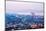 Barcelona Cityscape at Dusk Spain-vichie81-Mounted Photographic Print