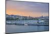 Barcelona Marina at Sunset, Barcelona, Catalonia, Spain-Mark Mawson-Mounted Photographic Print