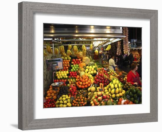 Barcelona Market-Les Mumm-Framed Photographic Print