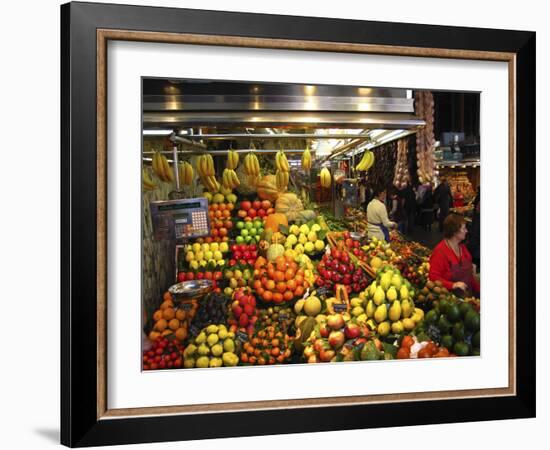Barcelona Market-Les Mumm-Framed Photographic Print