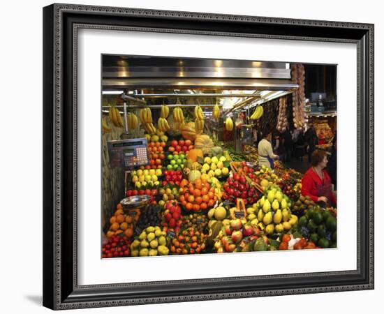 Barcelona Market-Les Mumm-Framed Photographic Print