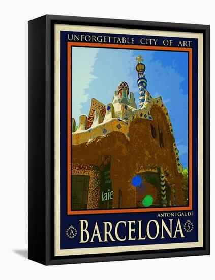 Barcelona Spain 2-Anna Siena-Framed Premier Image Canvas