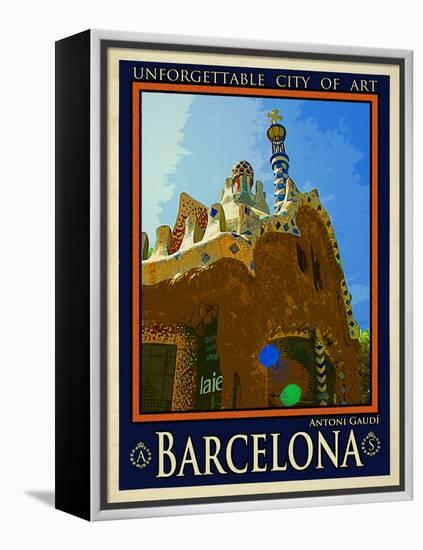 Barcelona Spain 2-Anna Siena-Framed Premier Image Canvas