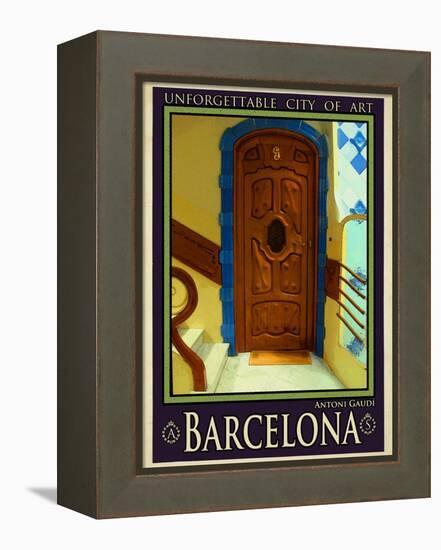 Barcelona Spain 3-Anna Siena-Framed Premier Image Canvas