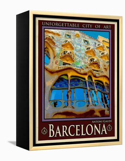 Barcelona Spain 5-Anna Siena-Framed Premier Image Canvas