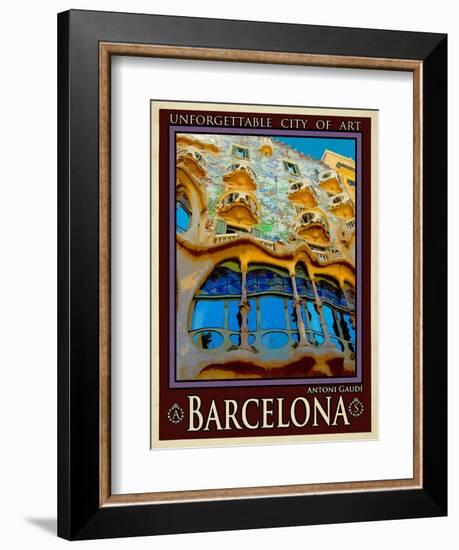 Barcelona Spain 5-Anna Siena-Framed Giclee Print