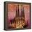 Barcelona with Sagrada Familia and Vanilla Sky-Markus Bleichner-Framed Stretched Canvas