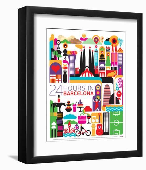 Barcelona-Fernando Volken Togni-Framed Art Print