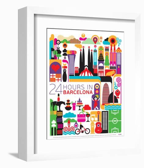 Barcelona-Fernando Volken Togni-Framed Art Print