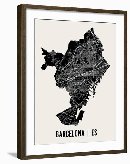 Barcelona-Mr City Printing-Framed Art Print