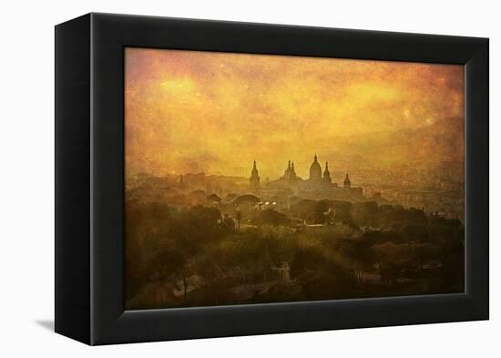 Barcelona-Viviane Fedieu Daniel-Framed Premier Image Canvas