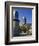 Barceloneta Beach and Port Olimpic with Frank Gehry Sculpture, Barcelona, Spain-Carlos Sanchez Pereyra-Framed Photographic Print