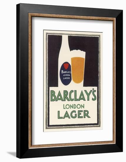 Barclay's London Lager-null-Framed Photographic Print