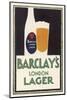 Barclay's London Lager-null-Mounted Photographic Print