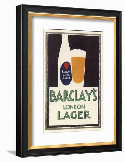 Barclay's London Lager-null-Framed Photographic Print