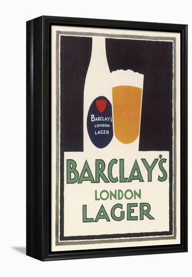 Barclay's London Lager-null-Framed Premier Image Canvas
