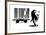 Barcode-Banksy-Framed Giclee Print