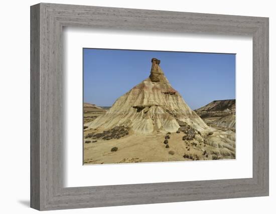 Bardenas desert landscape, Navarre, Spain-Loic Poidevin-Framed Photographic Print