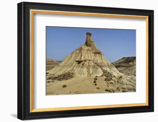 Bardenas desert landscape, Navarre, Spain-Loic Poidevin-Framed Photographic Print