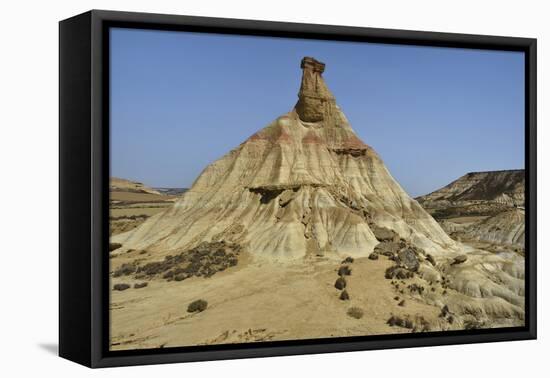 Bardenas desert landscape, Navarre, Spain-Loic Poidevin-Framed Premier Image Canvas