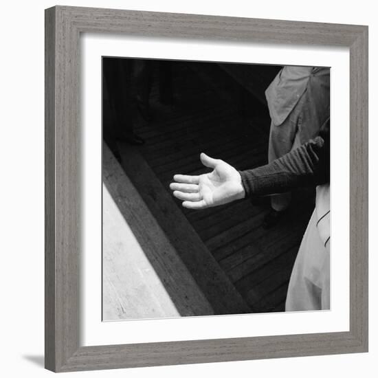 Bare Hand of Baseball Player Ted Williams-Ralph Morse-Framed Premium Photographic Print