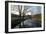 Bare Trees and River at Wurselen- Bardenberg,Wurmtal - Germany-Florian Monheim-Framed Photographic Print