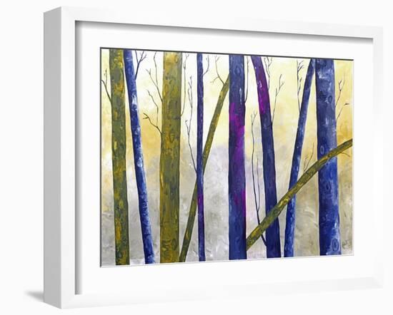 Bare Trees-Lynn Hughes-Framed Giclee Print